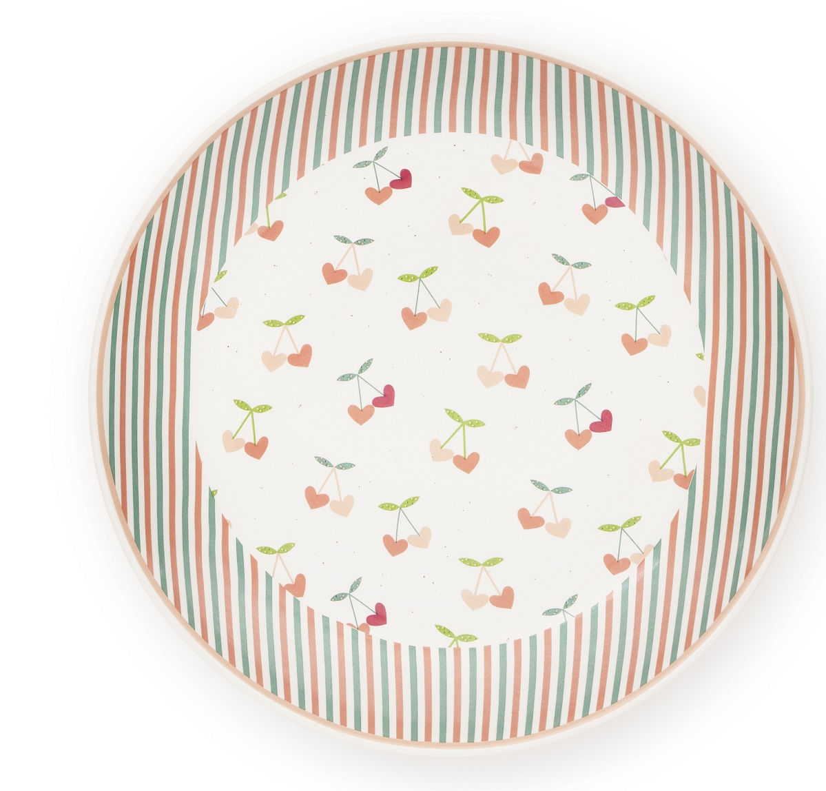 Piattino ice cream -17 cm - nuvole di stoffa